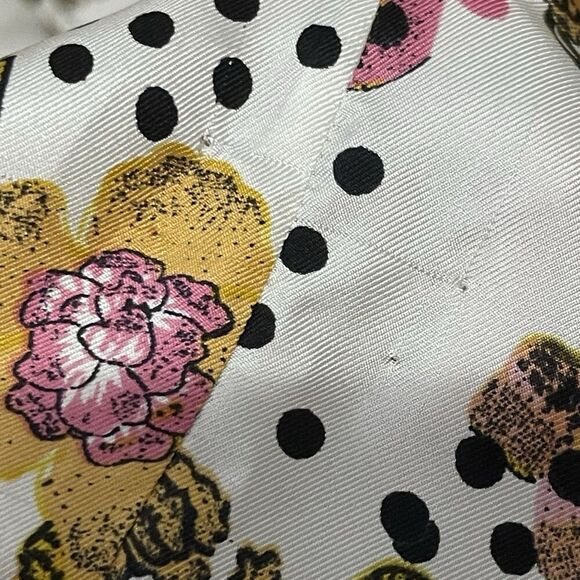 DIANE VON FURSTENBERG Prita Printed Silk-twill Mini Shirt Dress Size 12 DVF - Picture 14 of 14